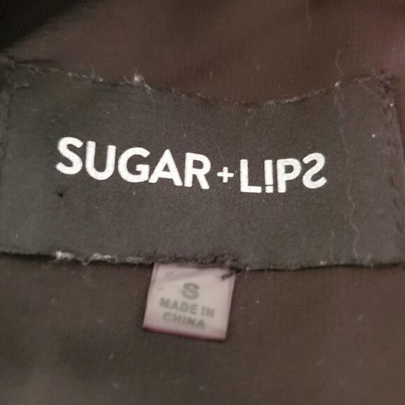 Sugarlips Black Floral and Lace  Maxi Dress - Picture 7 of 8